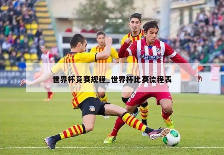 世界杯竞赛规程_世界杯比赛流程表