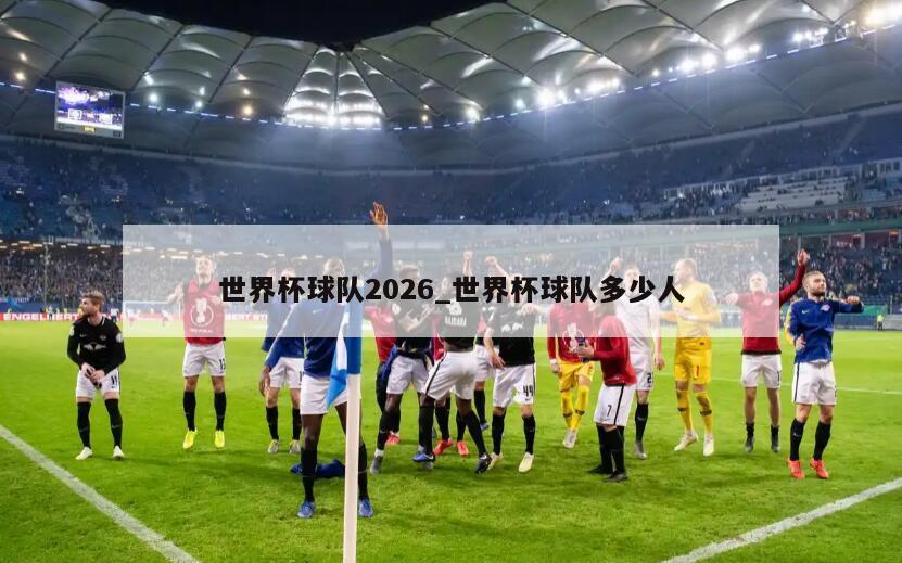 世界杯球队2026_世界杯球队多少人